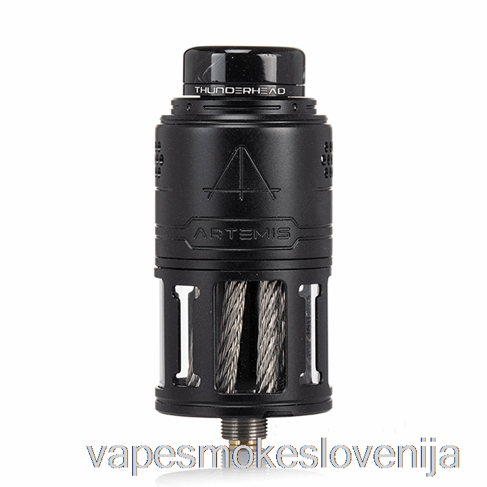 Vape Za Enkratno Uporabo Thunderhead Creations Artemis V2 Top Coiler 25 Mm Rdta Mat črna